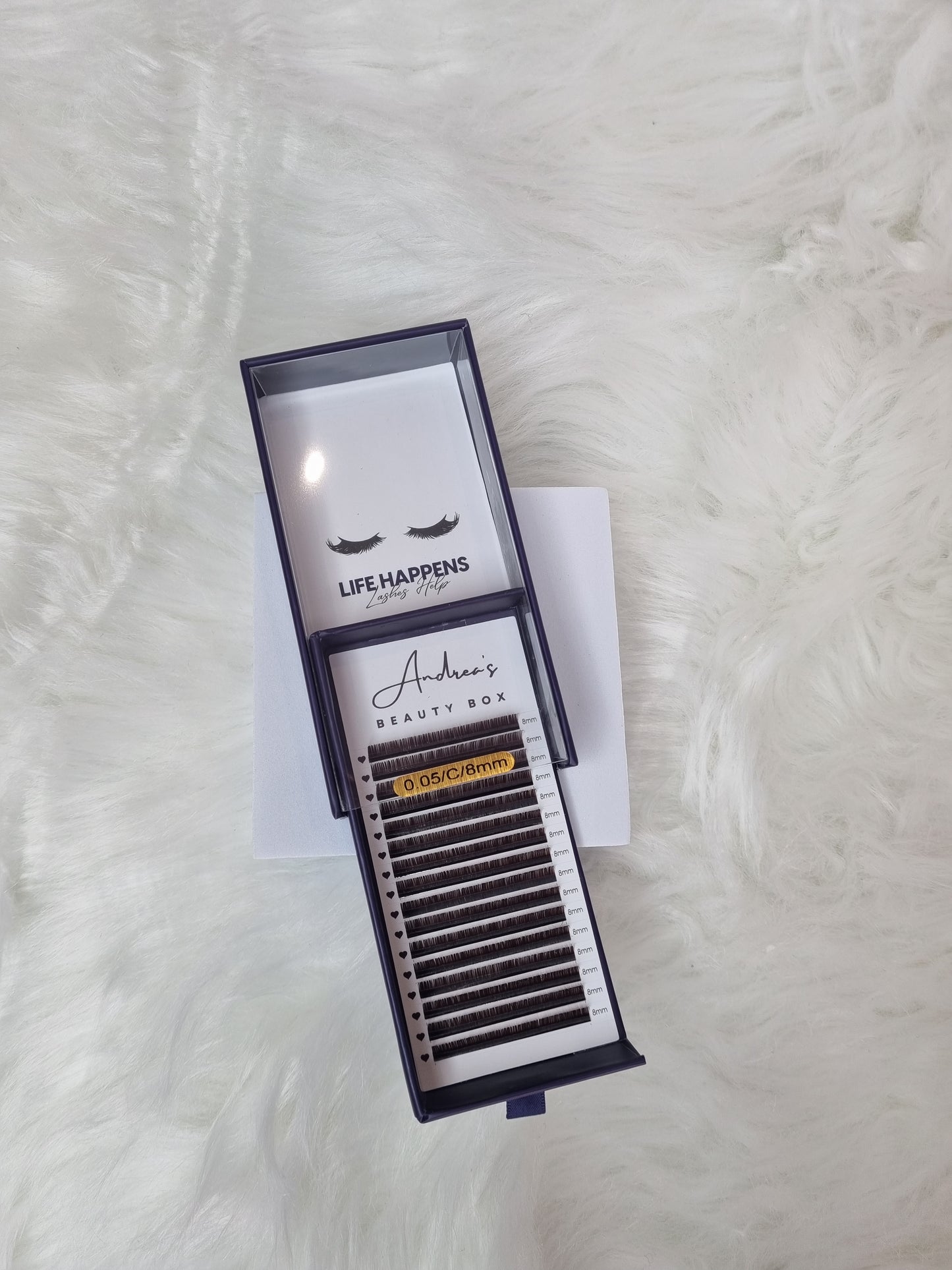 Pre made Angel/Wet set lash trays