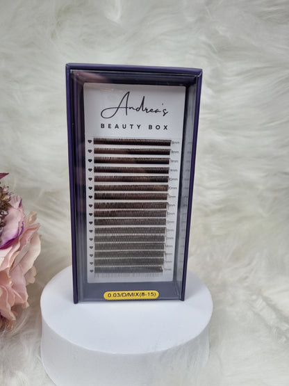 Pre made Angel/Wet set lash trays