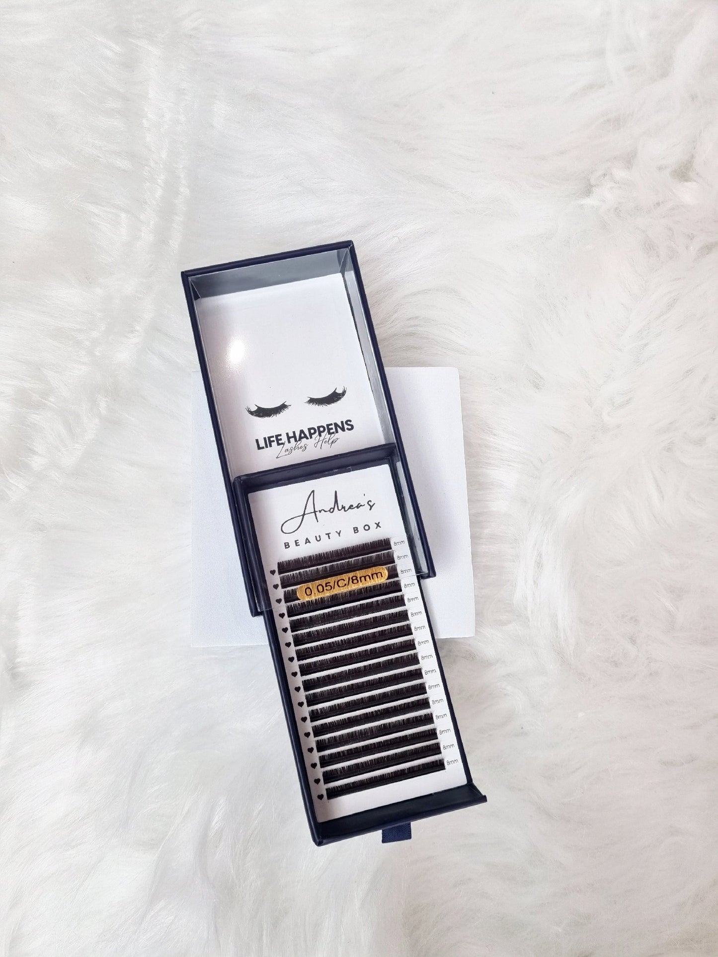 Pre made Angel/Wet set lash trays