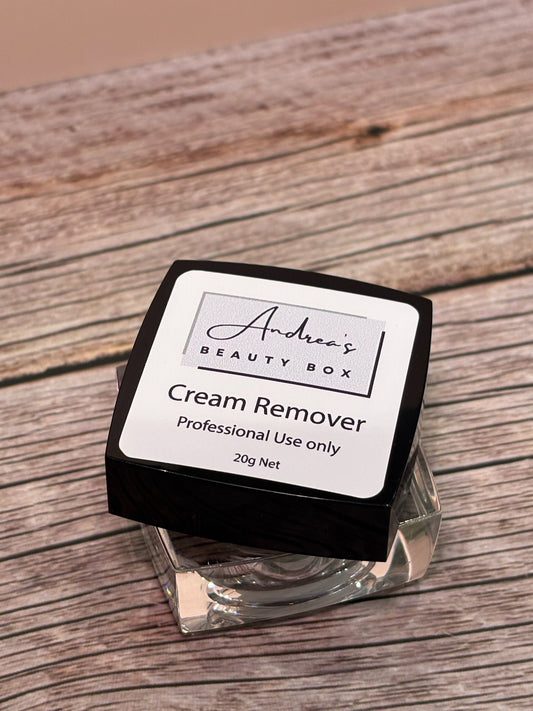 Cream remover