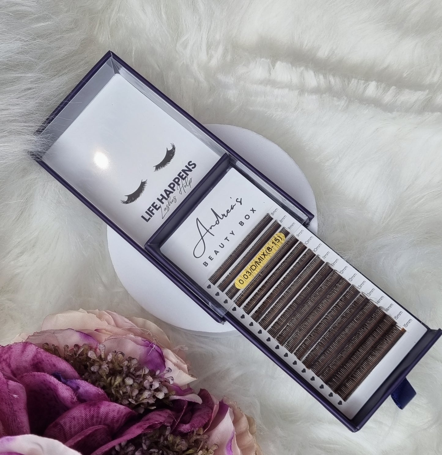 Pre made Angel/Wet set lash trays
