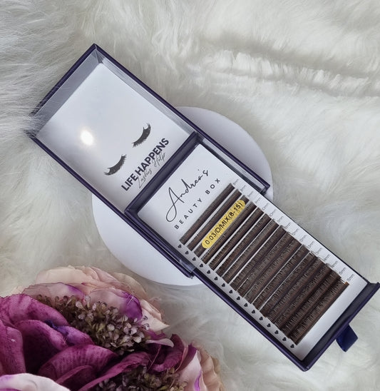 Pre made Angel/Wet set lash trays